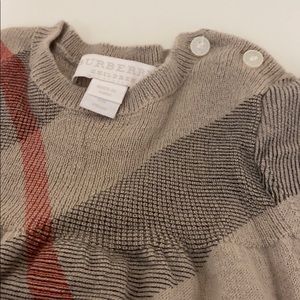 Burberry Children’s Long sleeve Cashmere Dress